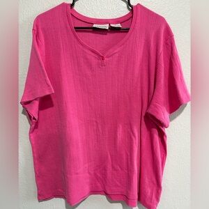 Basic Editions Pink Top
